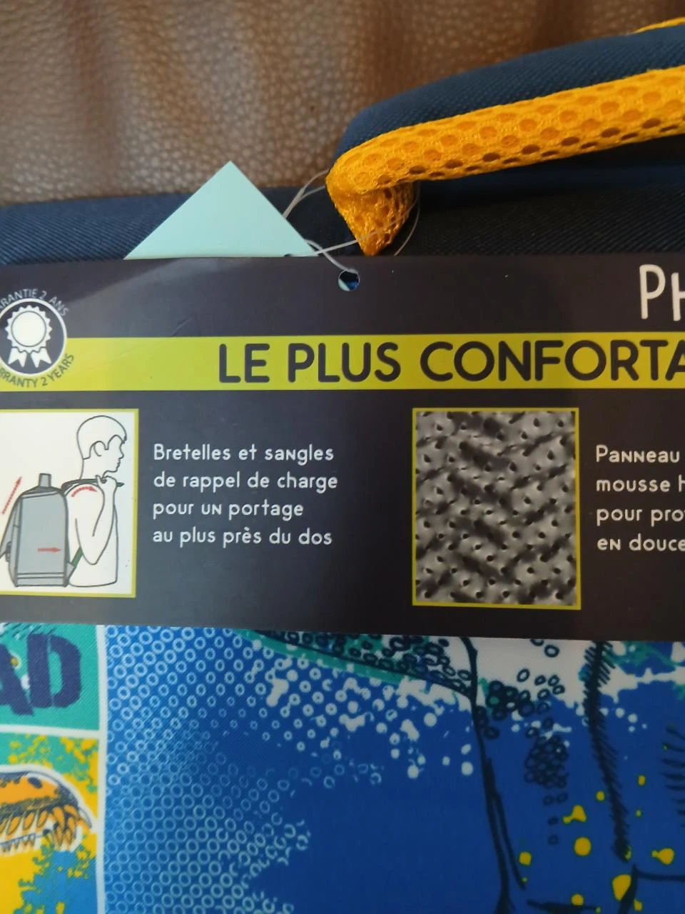 cartable phileas dinosaure garçon 38/16/35 cm – photo 3